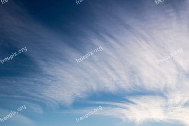 Cloud Sky Clouds Form Cloudscape Blue