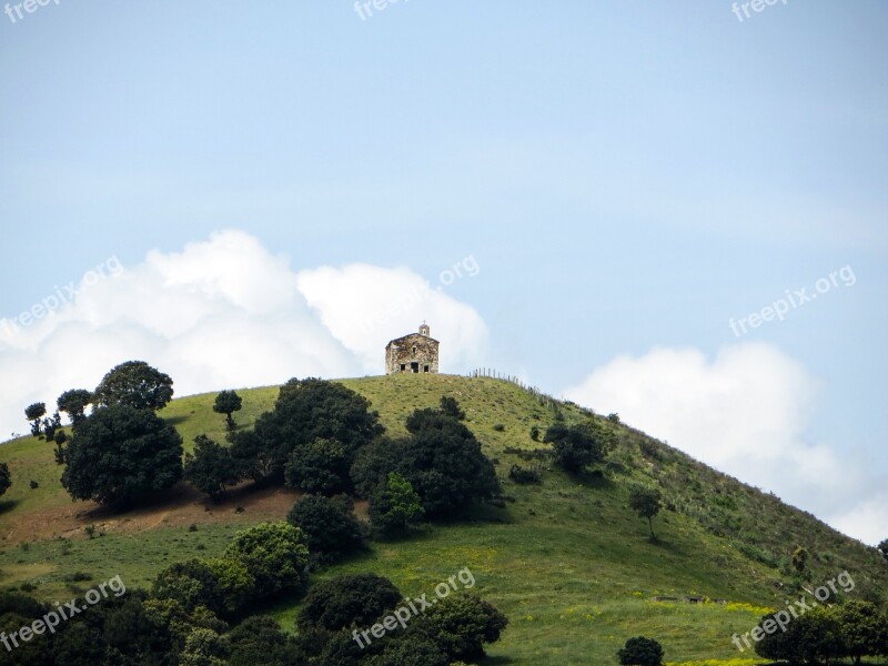 Hill House Landscape Mediterranean France