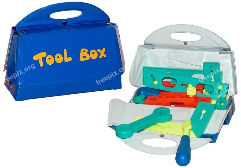 Toy Plastic Plastic Assembly Tool Tools To Play Tool Box