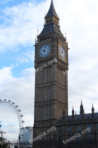 Big Ben Westminster Parliament London England