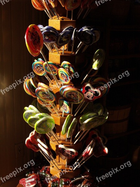 Sweet Candy Disneyland Lollipop For Kids