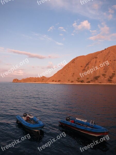 Komodo National Park Flores Indonesia Dinghy