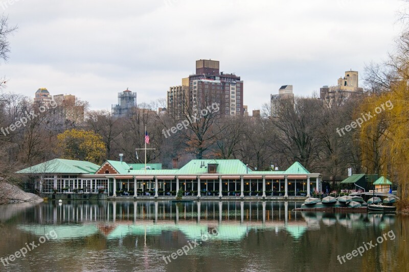 Centralpark Manhattan Nyc Newyork Fall