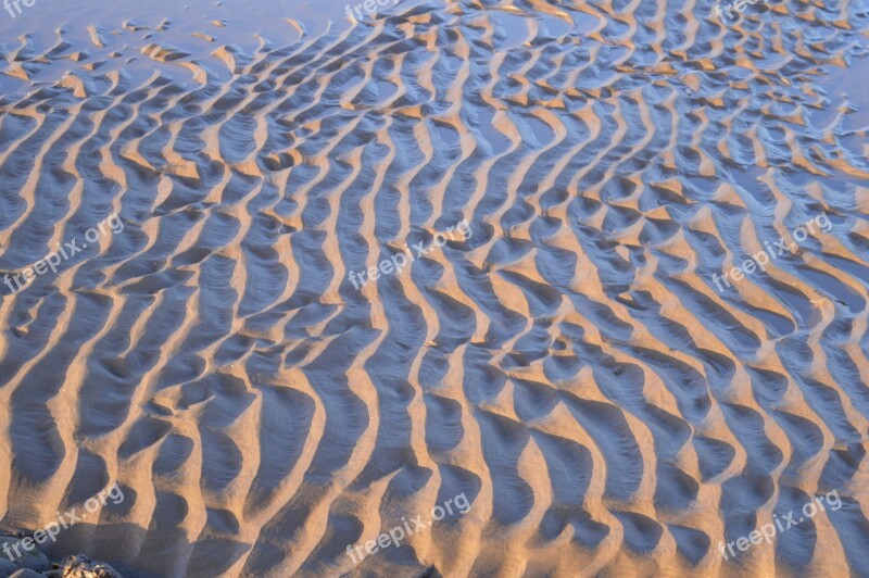 Sand Ripple Tide Wave Textured