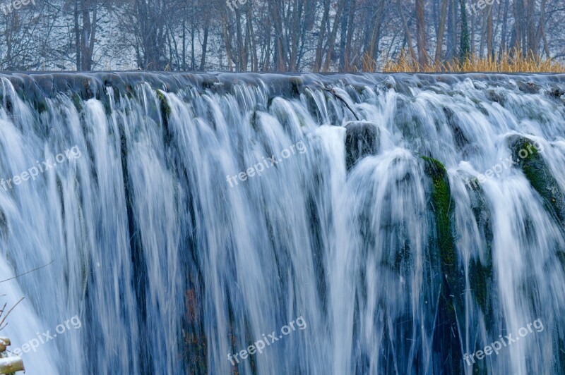 Cascade Ice Water Cold Winter