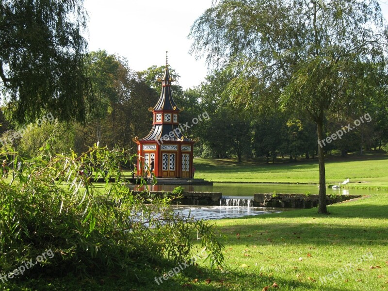 Chinese Pagoda Serenity Cascade Zen Leisure Park