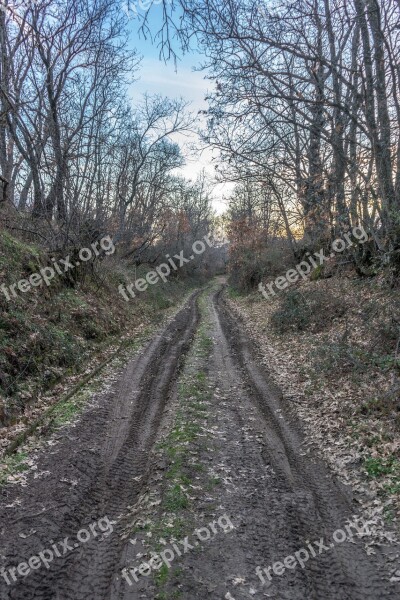 Path The End Mud Endless Destination