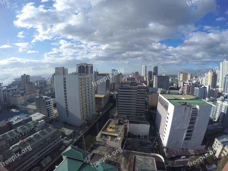 Manila Building Philippines Binondo Sky