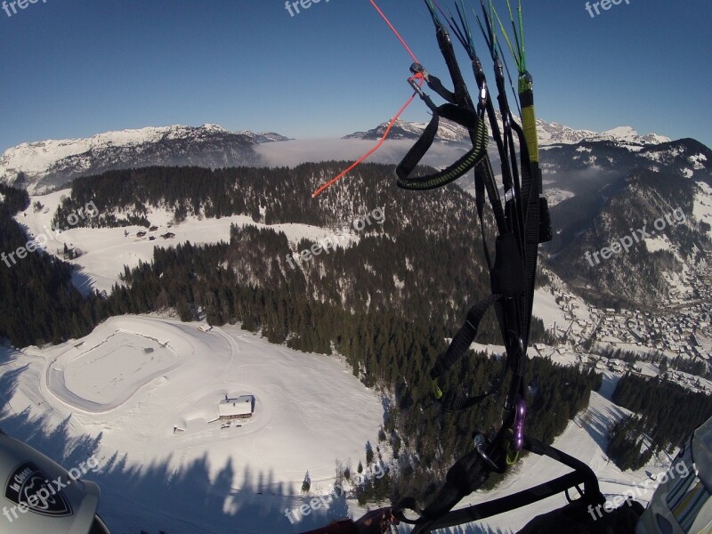 Paragliding Mountain Mountain Sport Free Photos