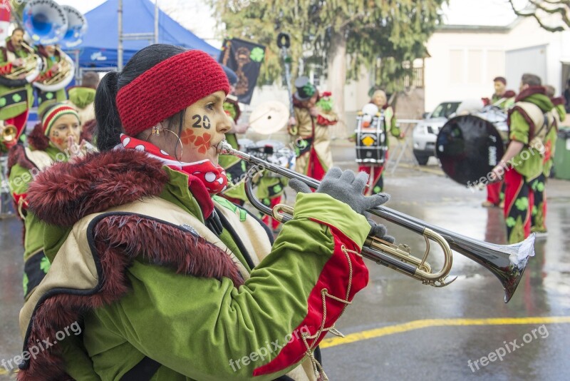 Music Carnival Costume Instrument Trumpet