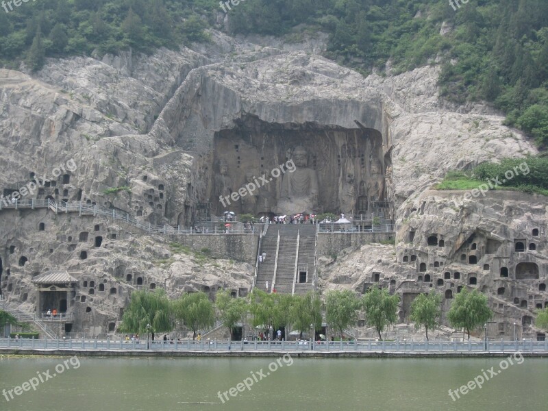 Cave Of The Great Buddha 493 Years After Jc Fengxian Temple Tang Dynasty Meditation