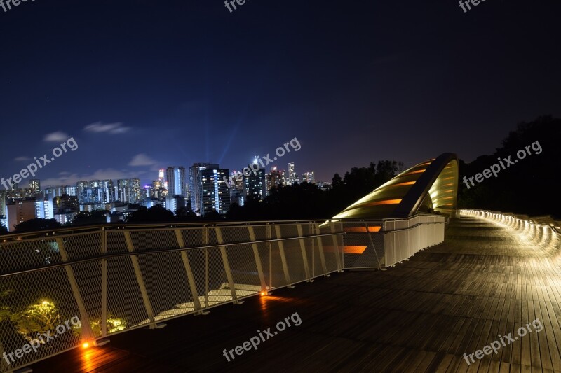 Singapore Henderson Wave Bridge Architecture Footbridge Beams