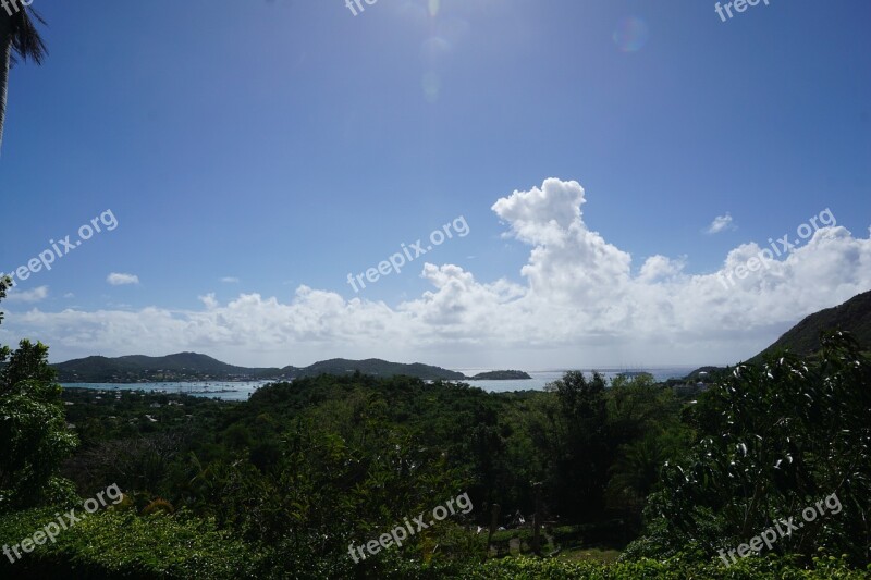 Antigua Caribbean Sea Landscape Free Photos