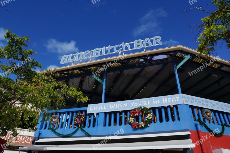 St Maarten Philipsburg Caribbean Bar Free Photos