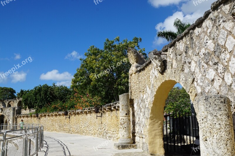 Altos De Chavón Village Caribbean Dominican Republic Amphitheater Free Photos