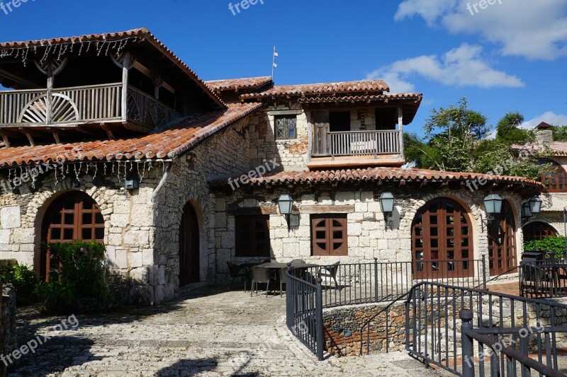 Altos De Chavón Village Caribbean Dominican Republic House Village