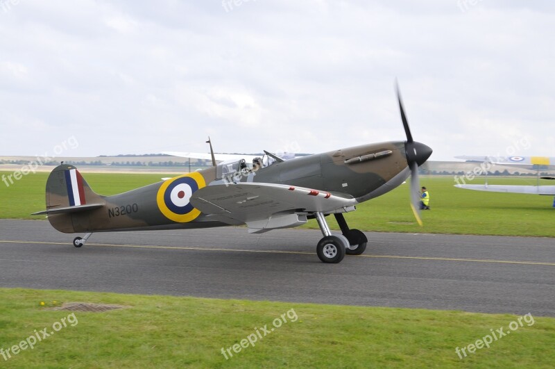 Duxford Airshow England Plane Propeller