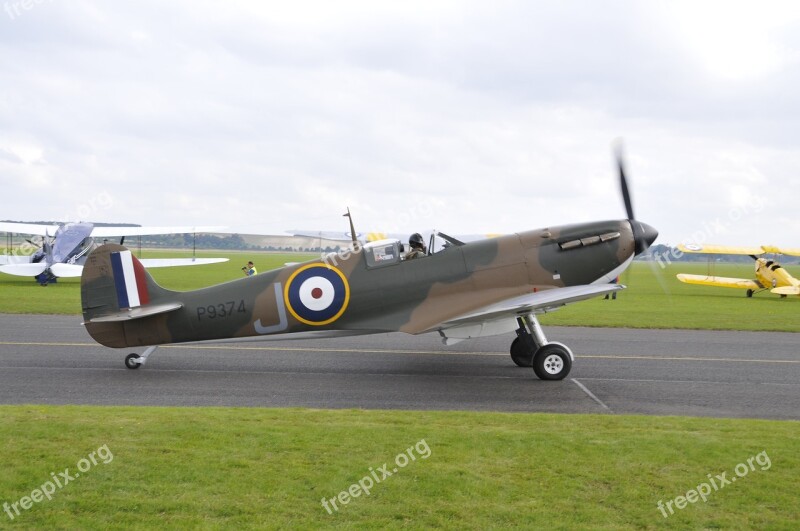 Duxford Airshow England Plane Propeller