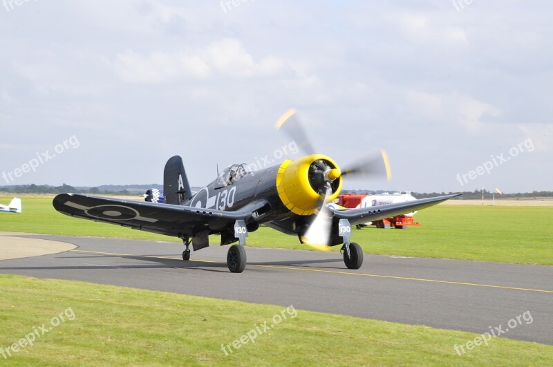 Duxford Airshow England Plane Propeller