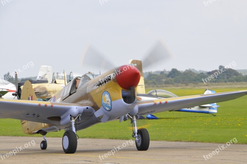 Duxford Airshow England Plane Propeller