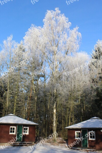 Winter Forest Log Houses Winter Magic Snow Magic Winter Mood