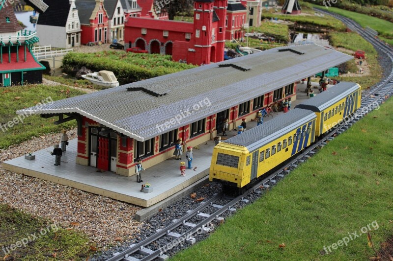 Lego From Lego Railway Station Railway Legoland