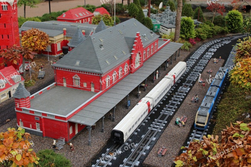 Lego Railway Station From Lego Railway Legoland