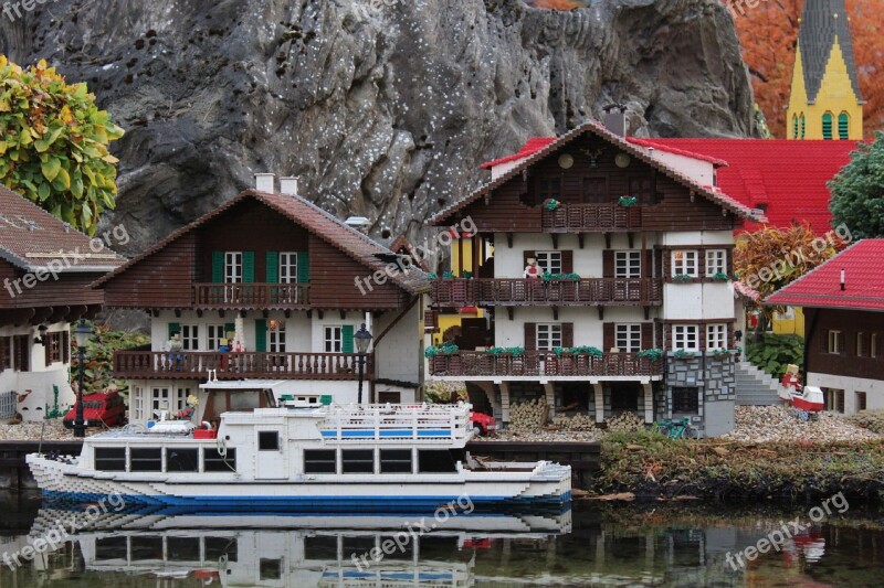 Lego Bavaria Truss Houses From Lego