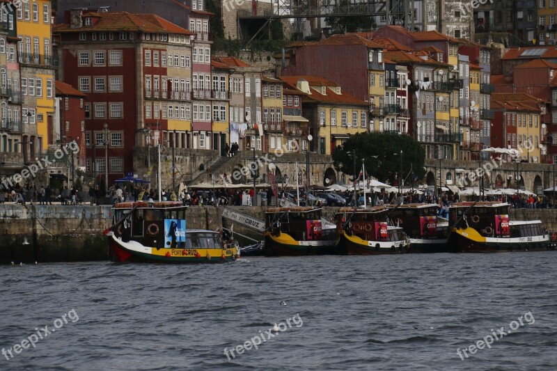 Porto River Douro City Rio Tourist