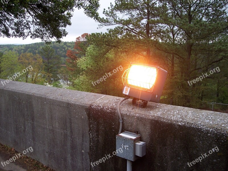 Street Lamp Illumination Light Wall Stone