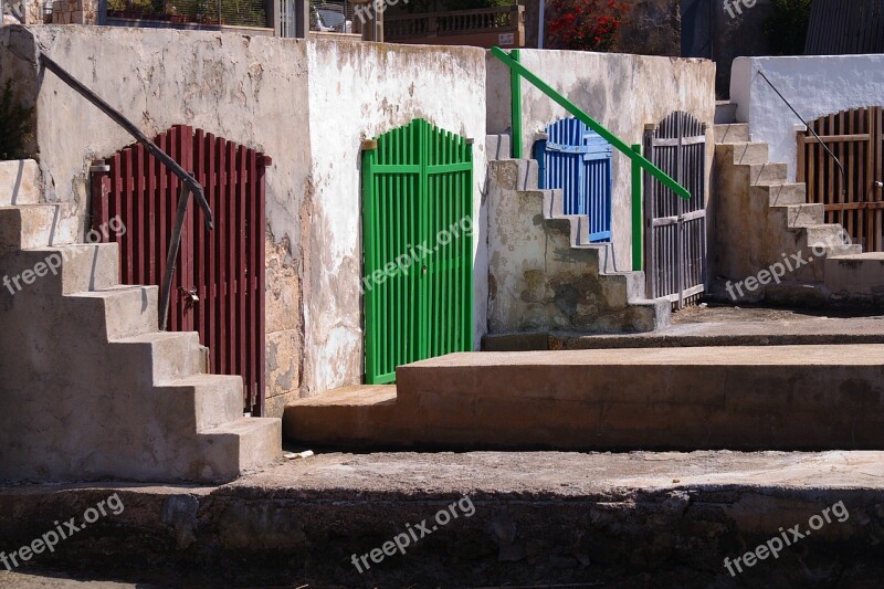 Port Garage Stairs Rgb Free Photos