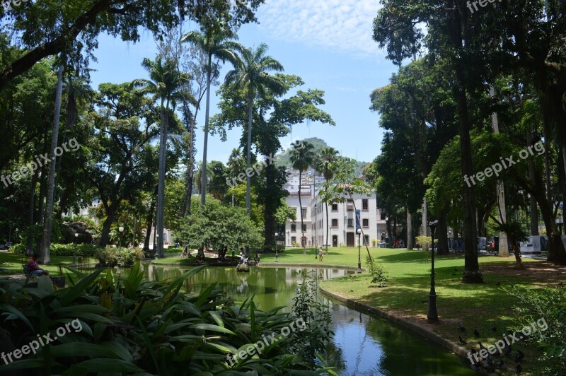 Museum Of Republic Rio De Janeiro Flemish Old Building Wonderful City