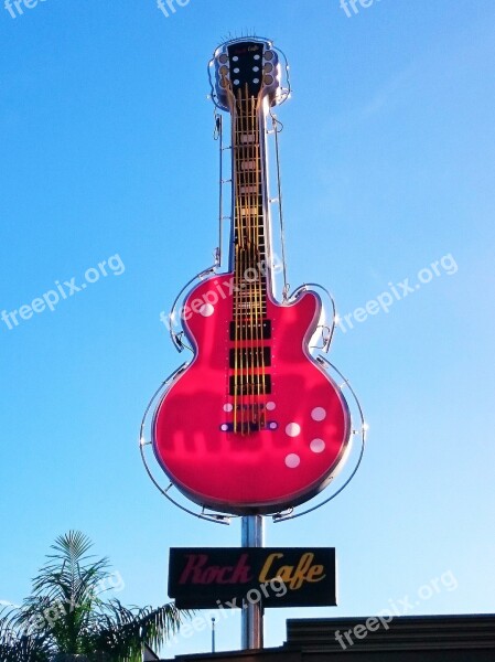 Corralejo Fuerteventura Canary Islands Hardrock Guitar