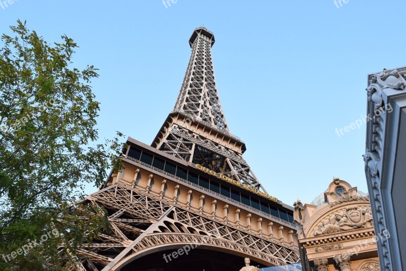 Las Vegas Paris Eiffel Tower Free Photos