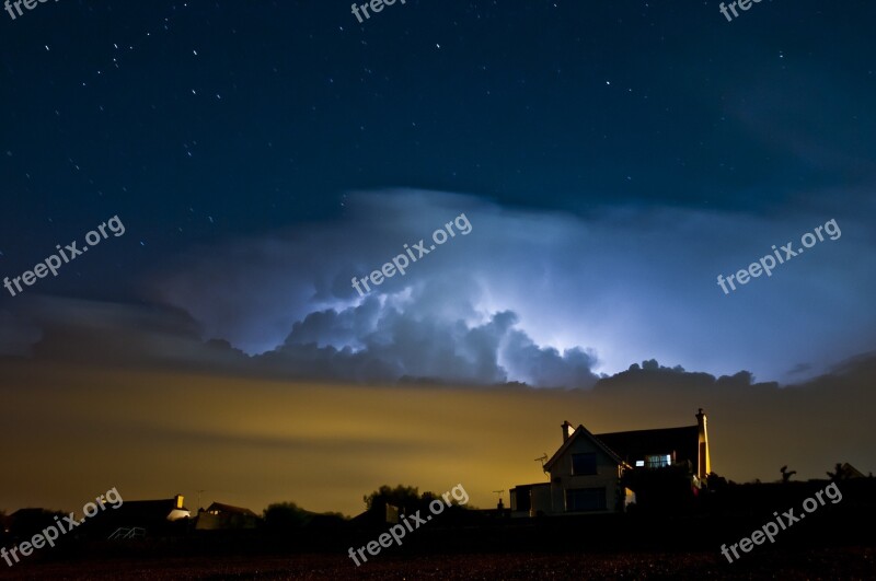 Storm Clouds Sky Storm Clouds Nature