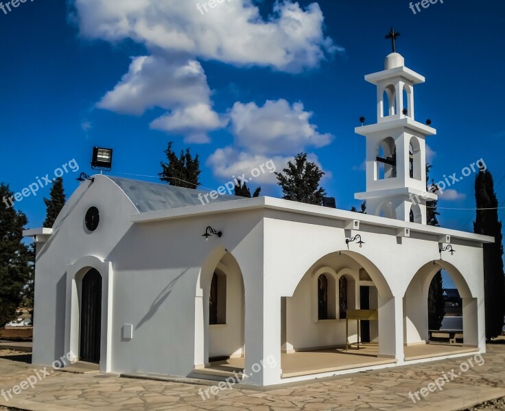 Cyprus Avgorou Chapel Monument Free Photos