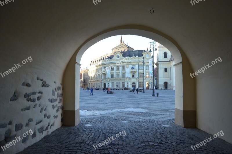 Tunnel City Building Urban Street