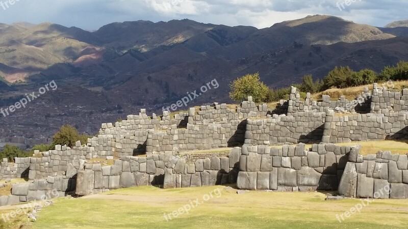 Peru Sacsayhuaman Sacred Scenic Site