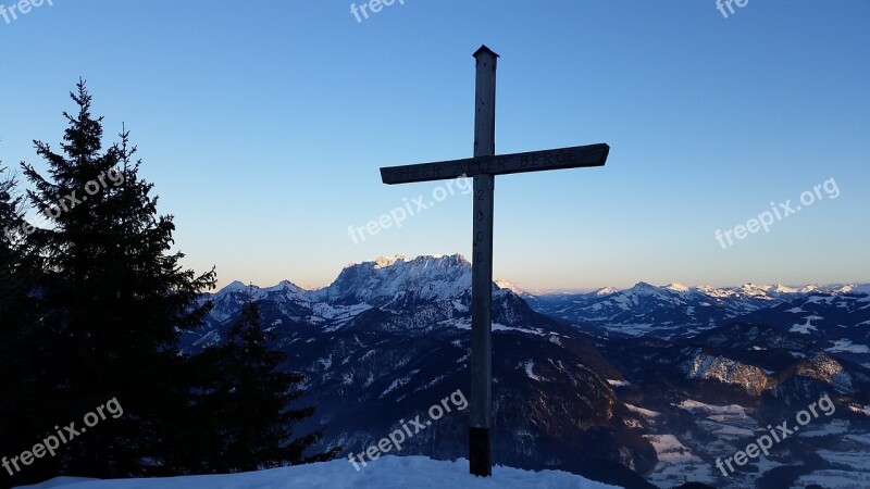 Summit Mountains Emperor Alpine Kaiser Mountains