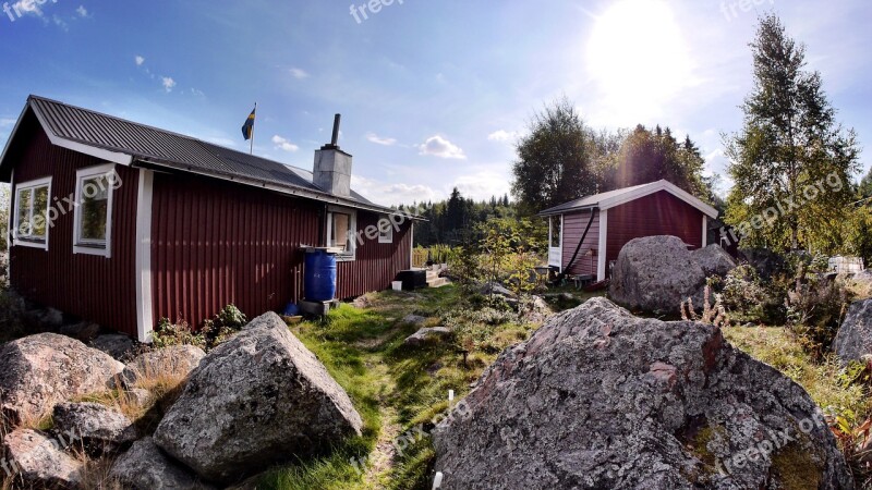 Summer Cottage Solar Country Sunshine Nature