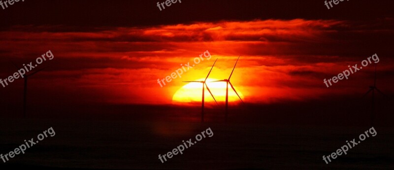 Evening Energy House Sky Sea