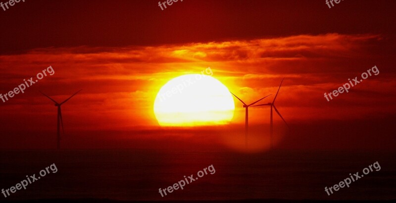 Evening Energy House Sky Sea