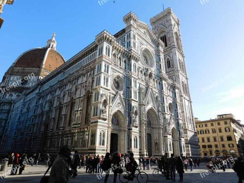 Duomo Florence Monument Tuscany Tourism