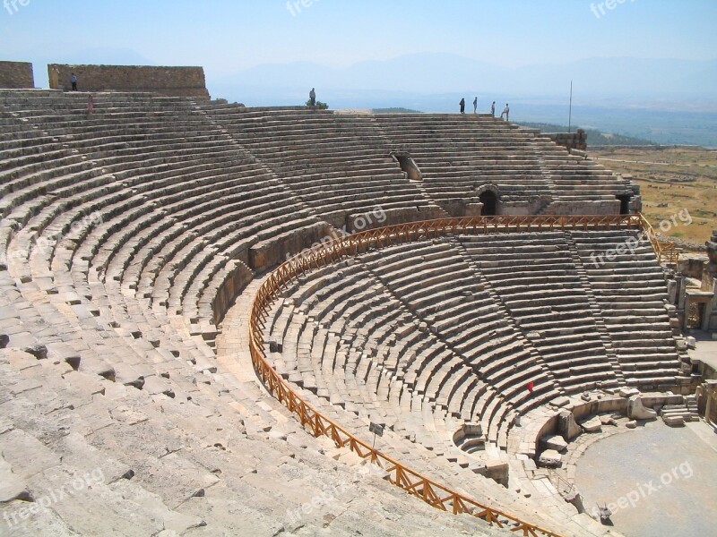 Amphitheater Turkey Architecture History Archeology