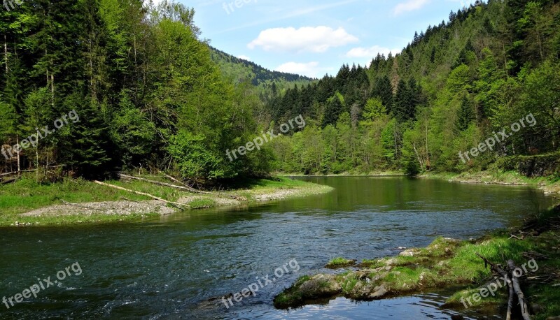 Pieniny Mountains Landscape Nature Hiking Trails