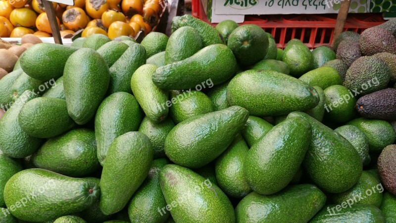 Avocado Green Avocado Green Food Fresh