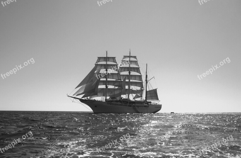 Sailing Vessel Ship Boat Sail Historically