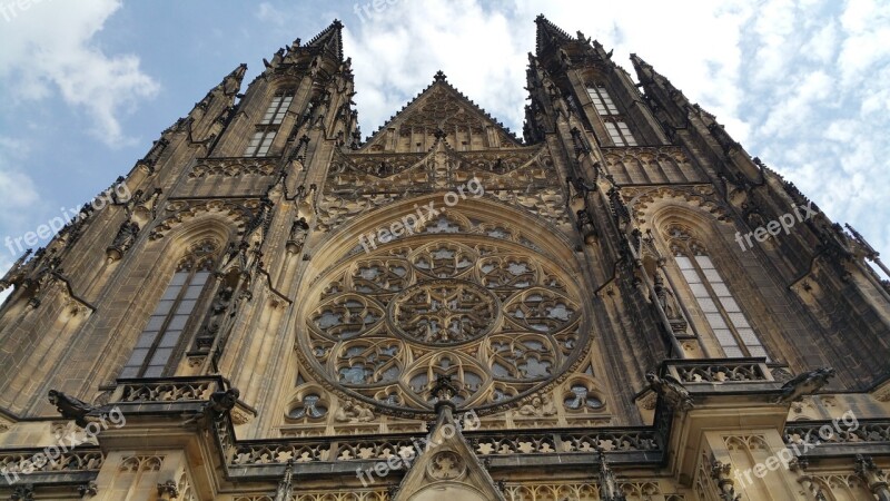 Prague Cathedral St Vitus Czech Vitus