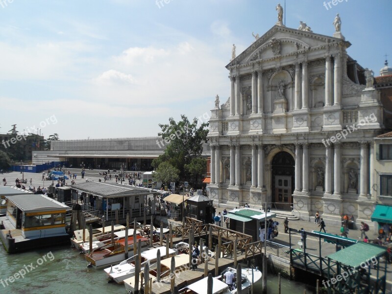 Venice Gondola Tourism Venetian Venezia