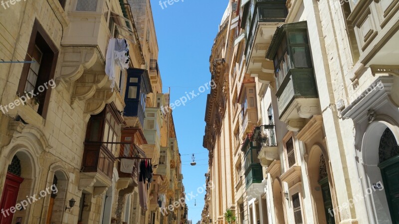 Malta Valletta City Mediterranean Capital